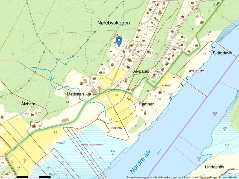 Tomt, Nerebyskogens väg 16, Kungälv - Harestad, Kungälv