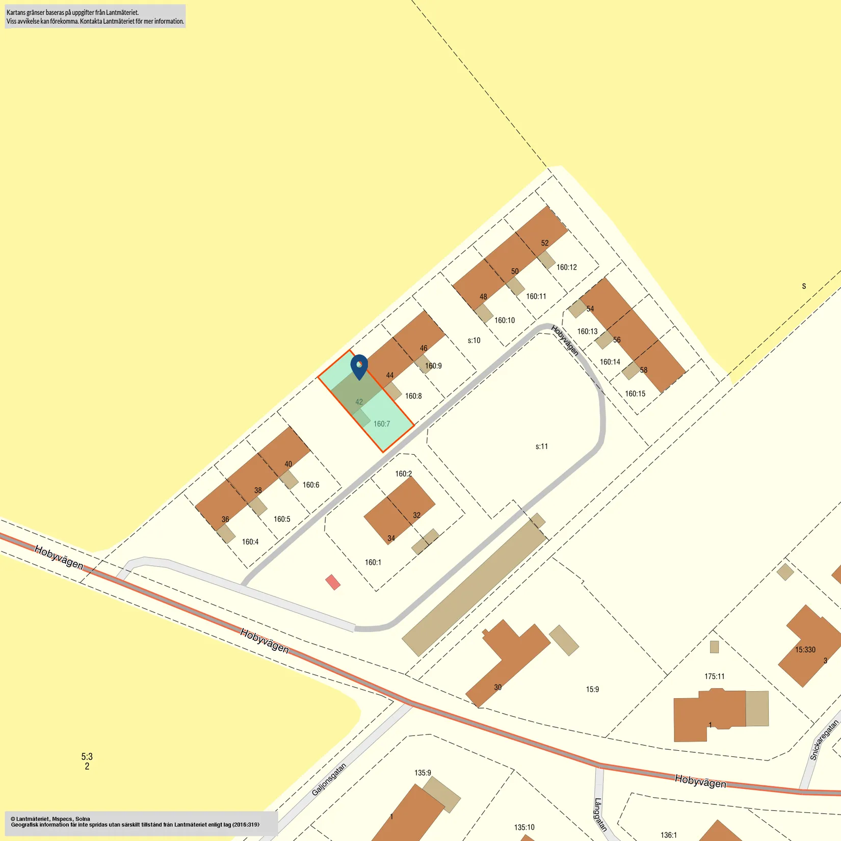 Radhus, Hobyvägen 42, Skillinge, Simrishamn