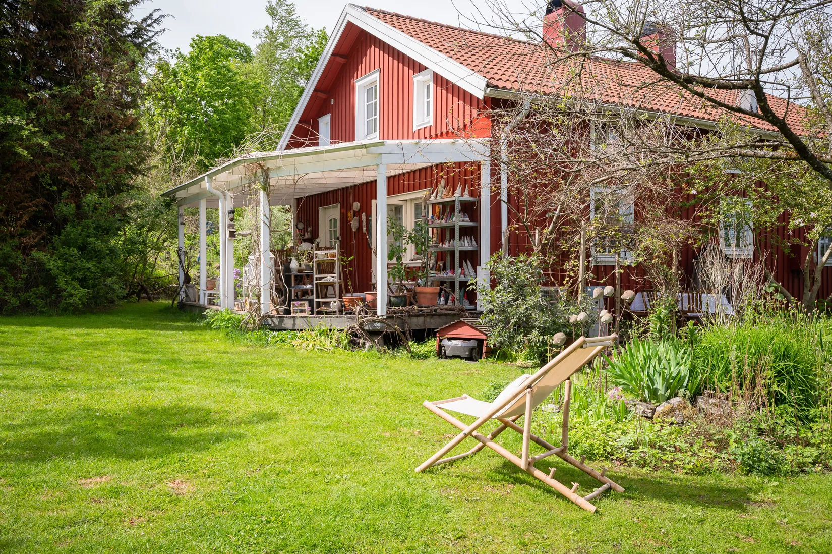 Villa, Dalängsvägen 12, Hyssna, Mark