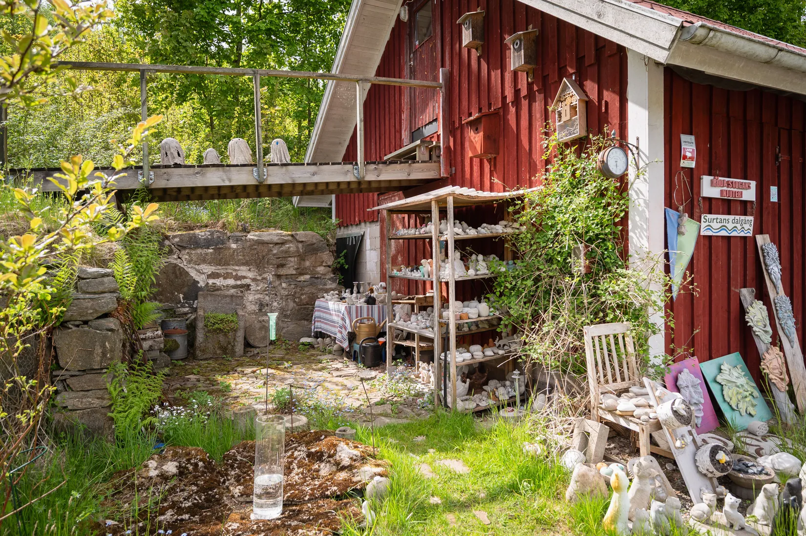 Villa, Dalängsvägen 12, Hyssna, Mark