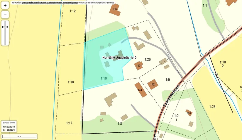 Fritidshus, Fasternavägen 138, Fasterna, Norrtälje