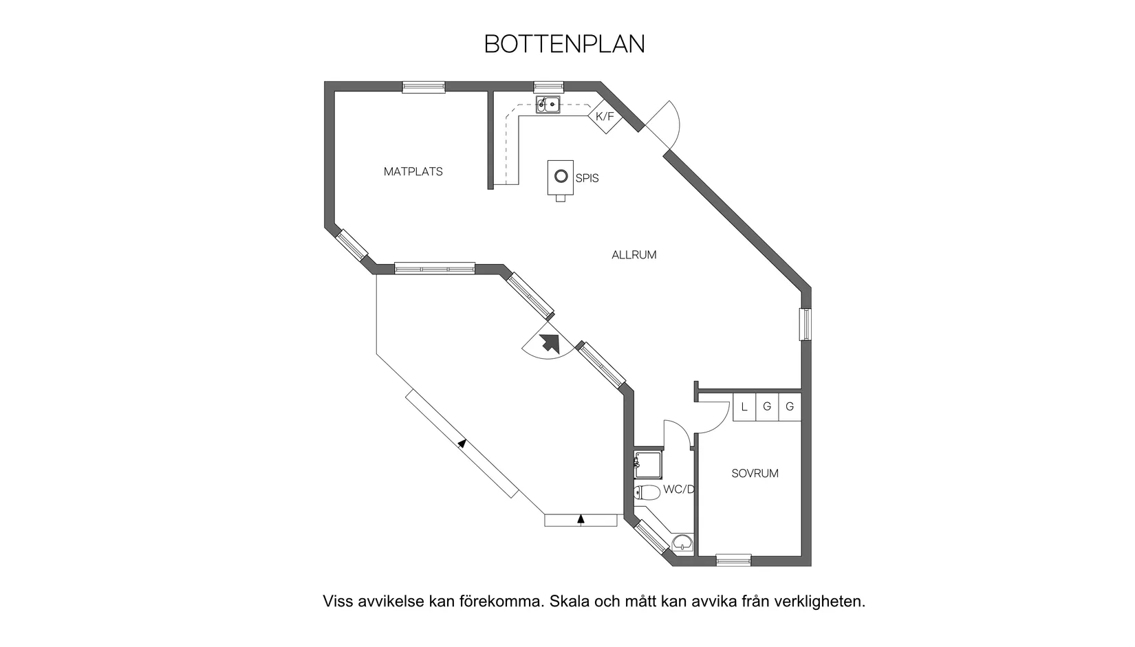 Villa, Bollgränd 1, Norrmjöle, Umeå