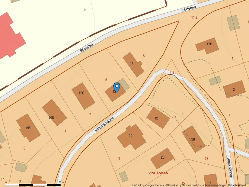 Villa, Volontärvägen 13, Viby, Sollentuna