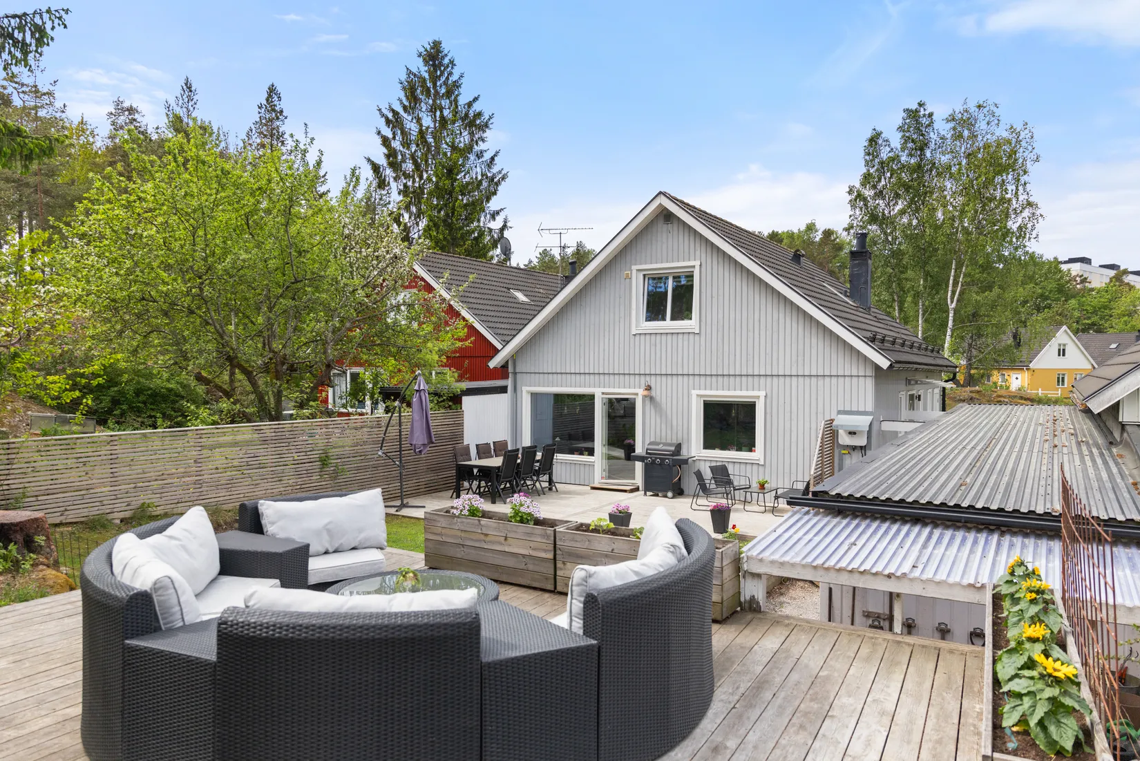 Radhus, Grepvägen 19, Fårdala, Tyresö