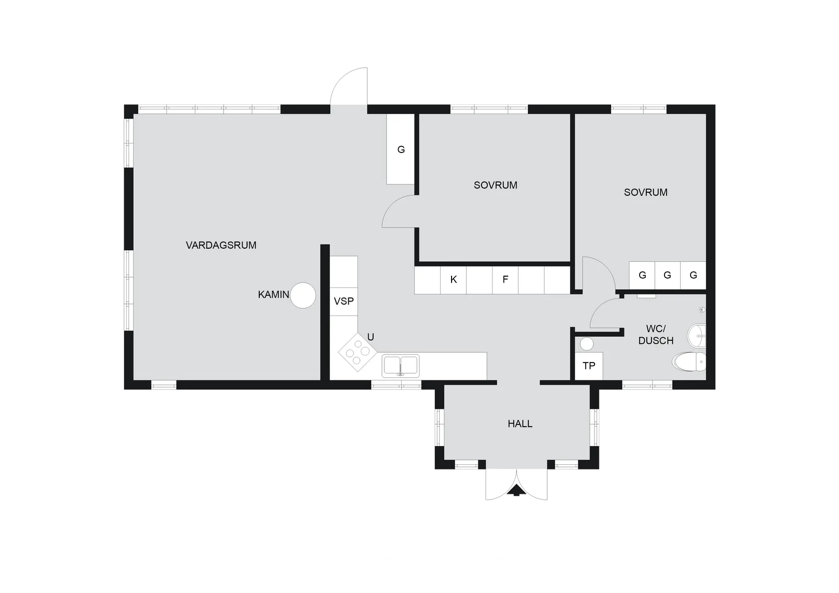 Villa, Monsunvägen 10, Gotland