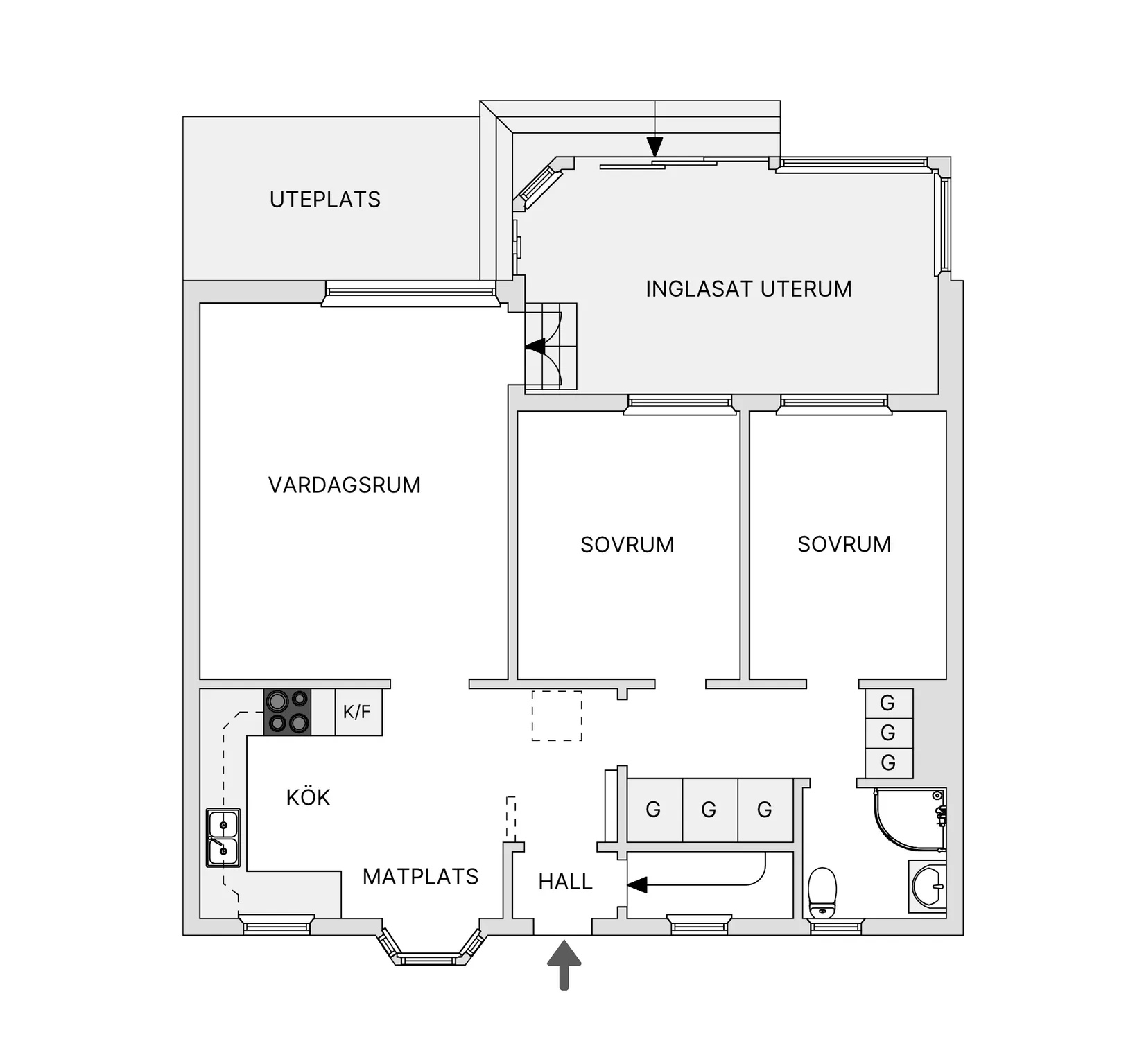 Villa, Radhus, Mariebergsgatan 22D, Norrmalm, Skövde