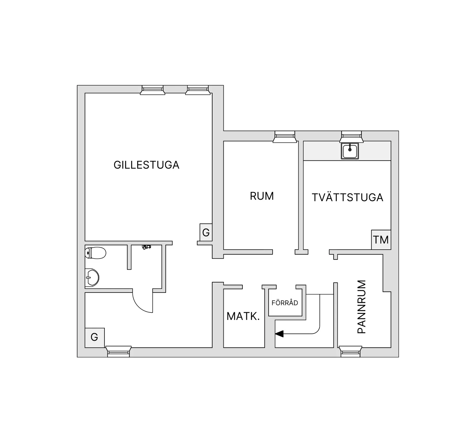 Villa, Radhus, Mariebergsgatan 22D, Norrmalm, Skövde