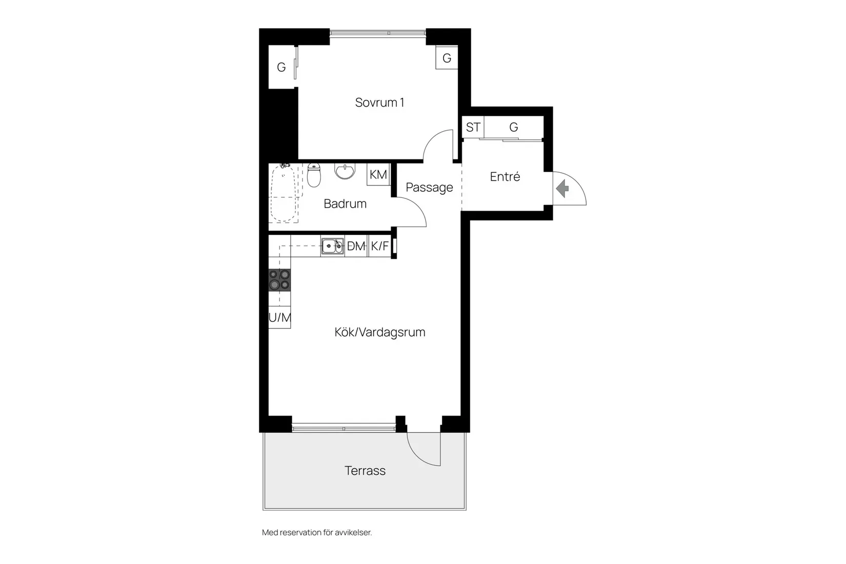 Bostadsrätt, Gullbergsgatan 3, Valla, Linköping