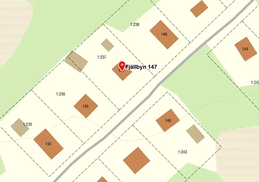 Fritidshus, Fjällbyn 147, Krokom