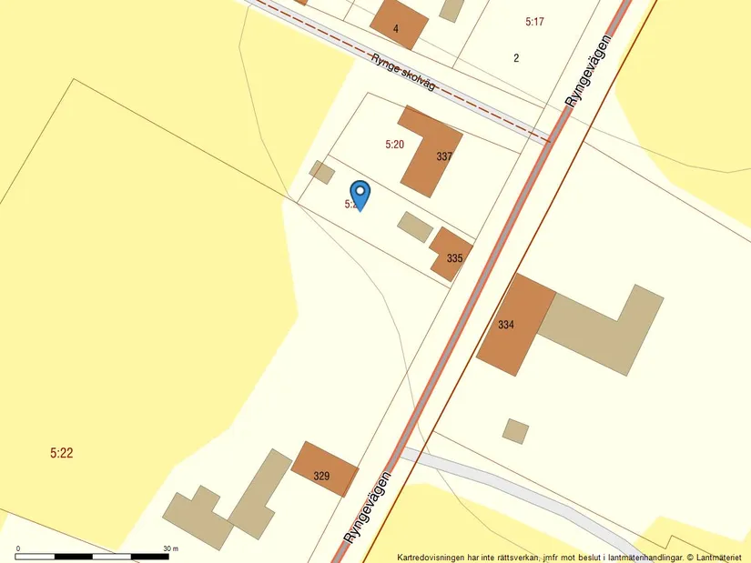 Villa, Ryngevägen 335, Rynge, Ystad