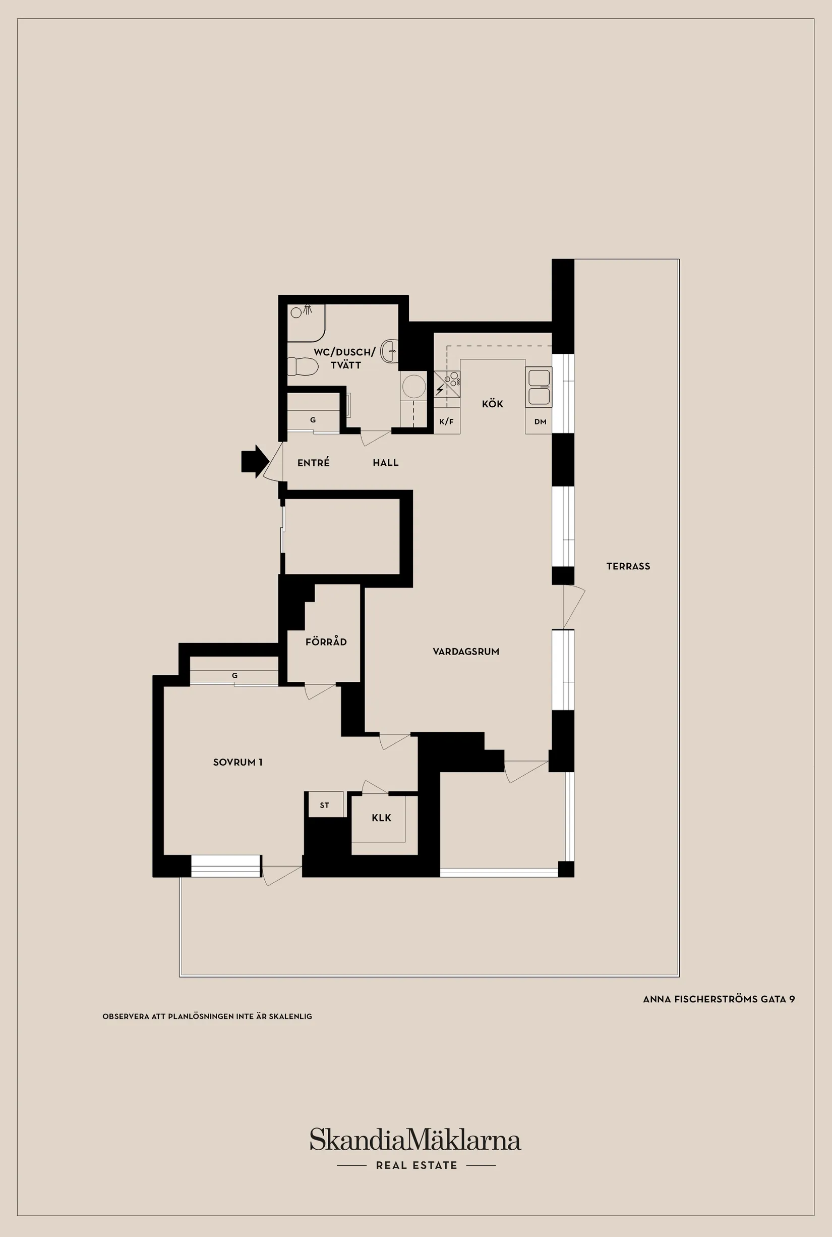 Bostadsrätt, Anna Fischerströms gata 9, Pottholmen, Karlskrona