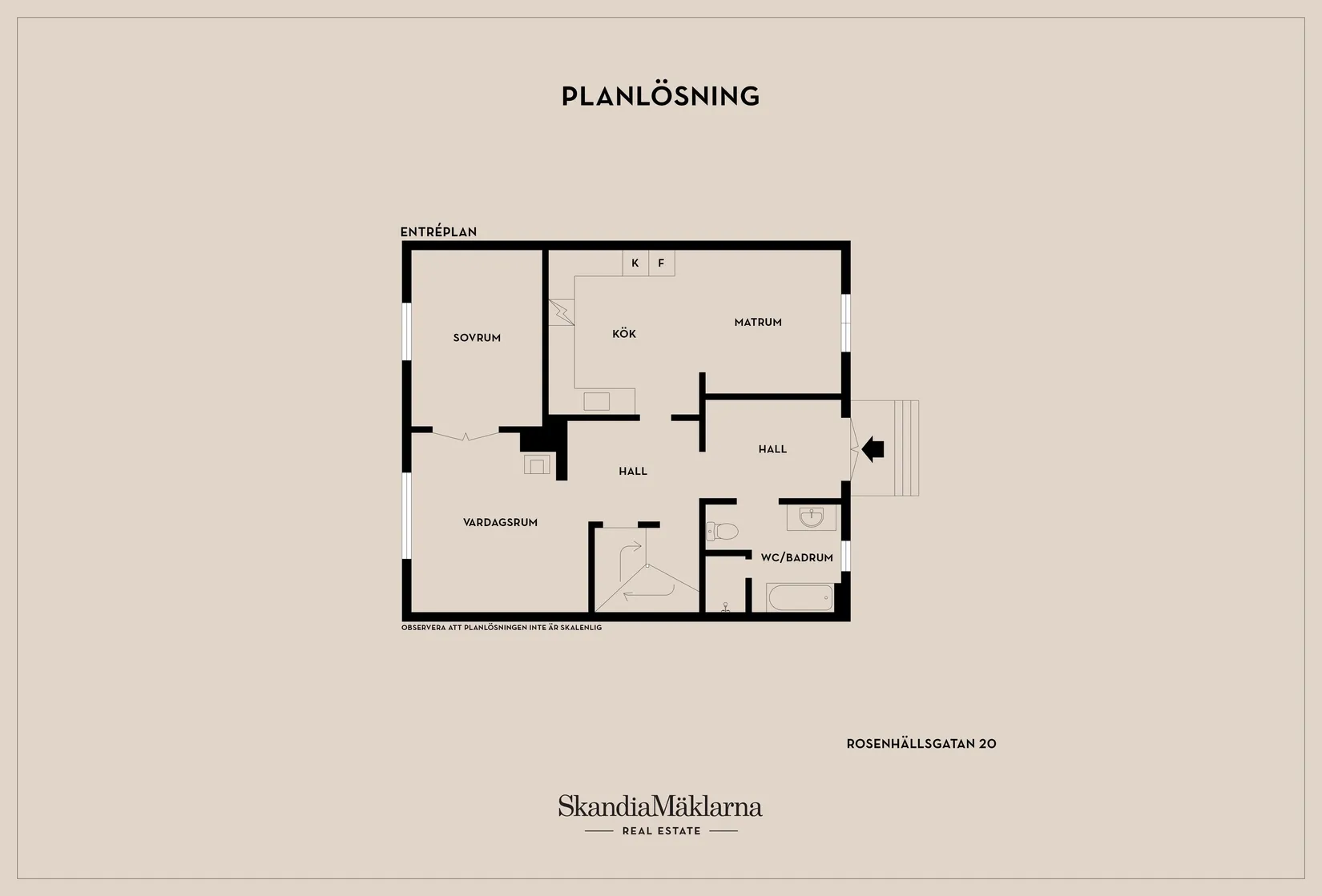 Villa, Rosenhällsgatan 20, Snopptorp, Eskilstuna