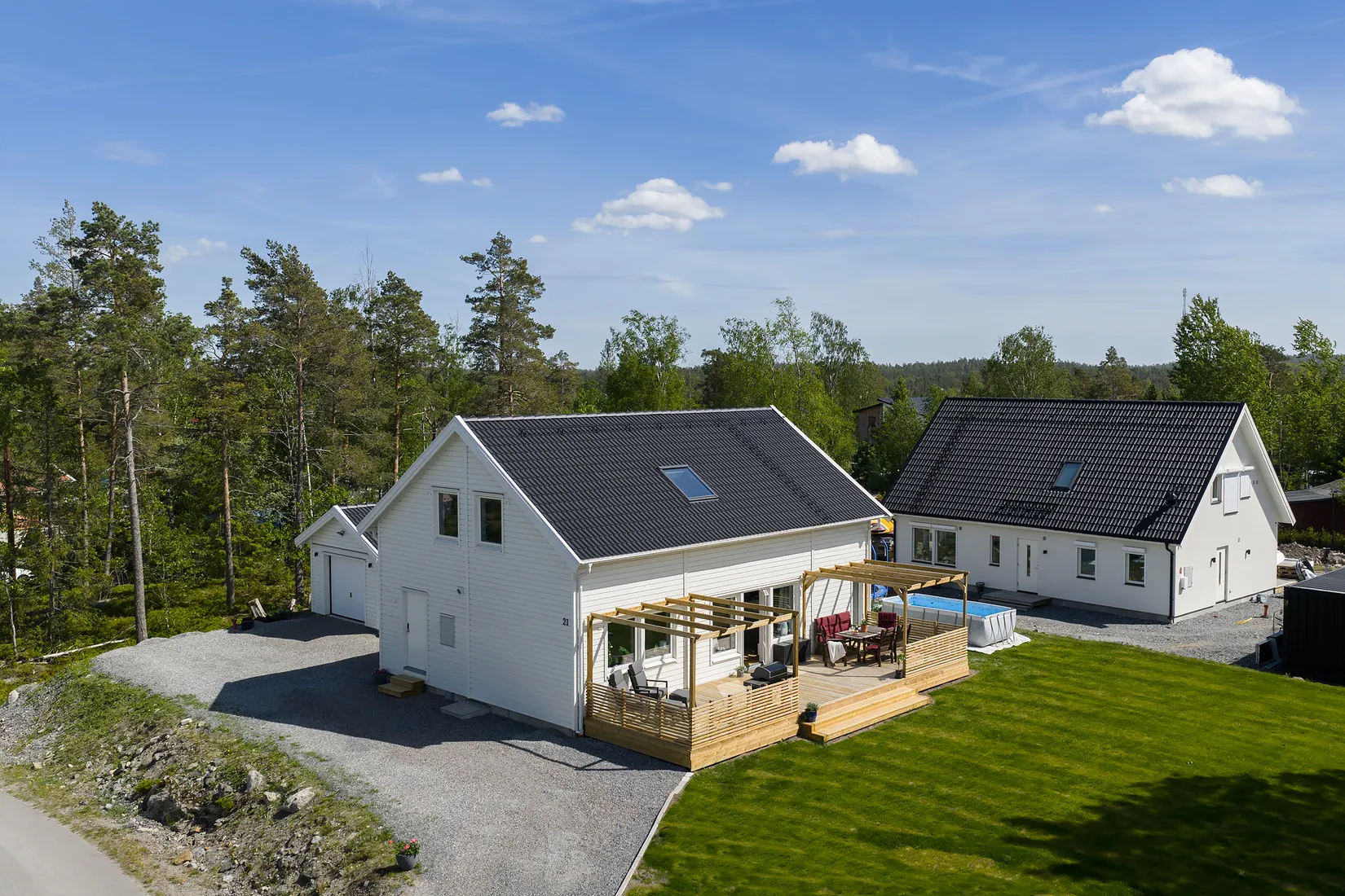 Villa, Fjällgårdsvägen 21, Gladö Kvarn, Huddinge