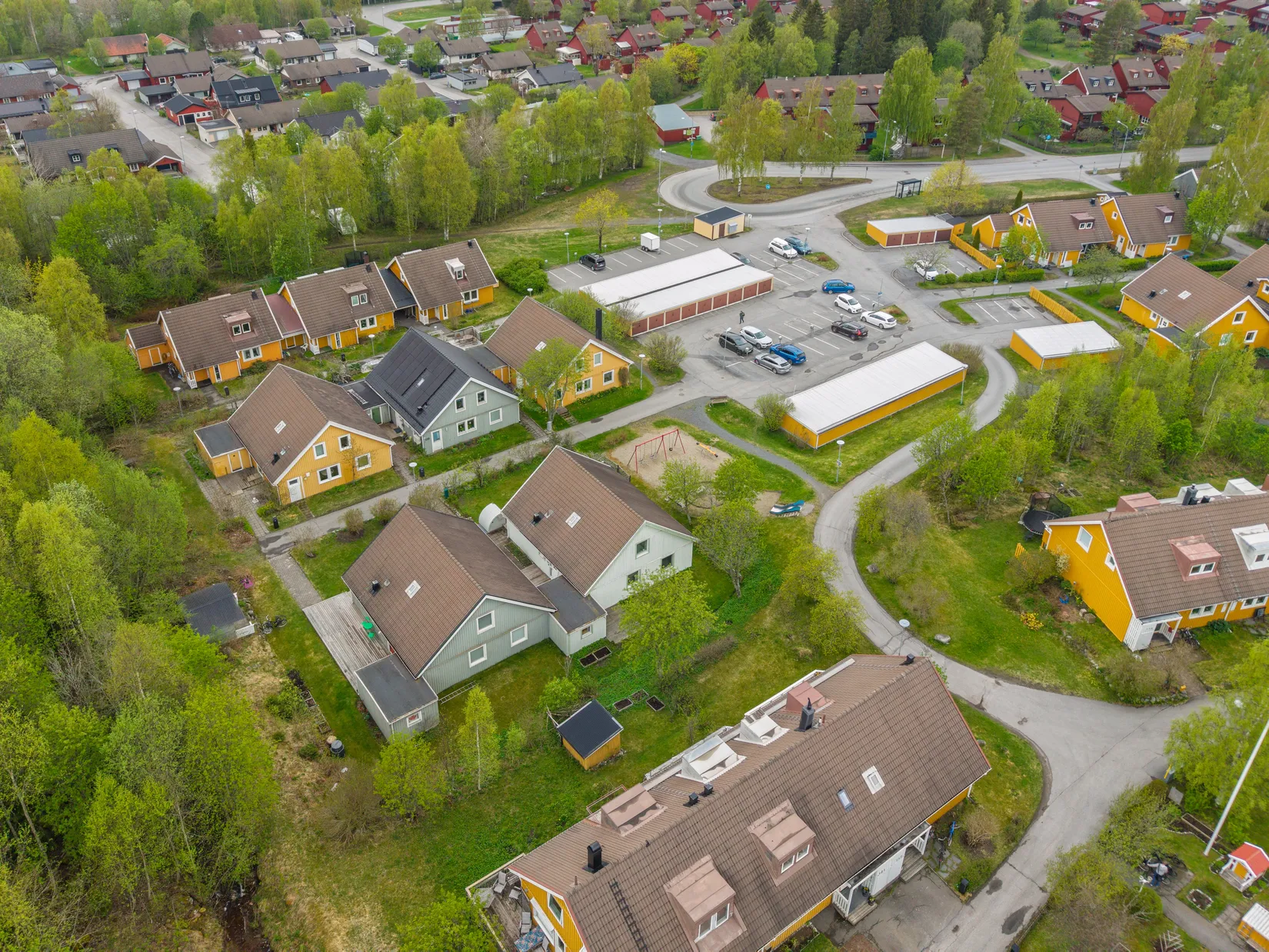 Villa, Radhus, Marmorvägen 129, Carlshöjd, Umeå