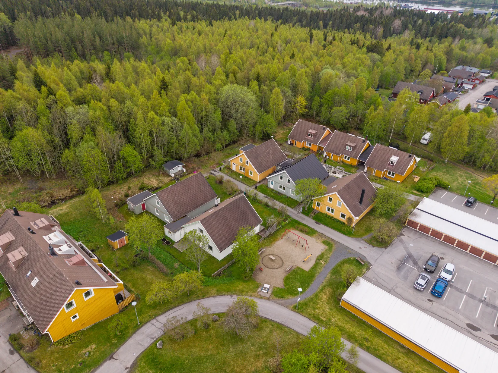 Villa, Radhus, Marmorvägen 129, Carlshöjd, Umeå