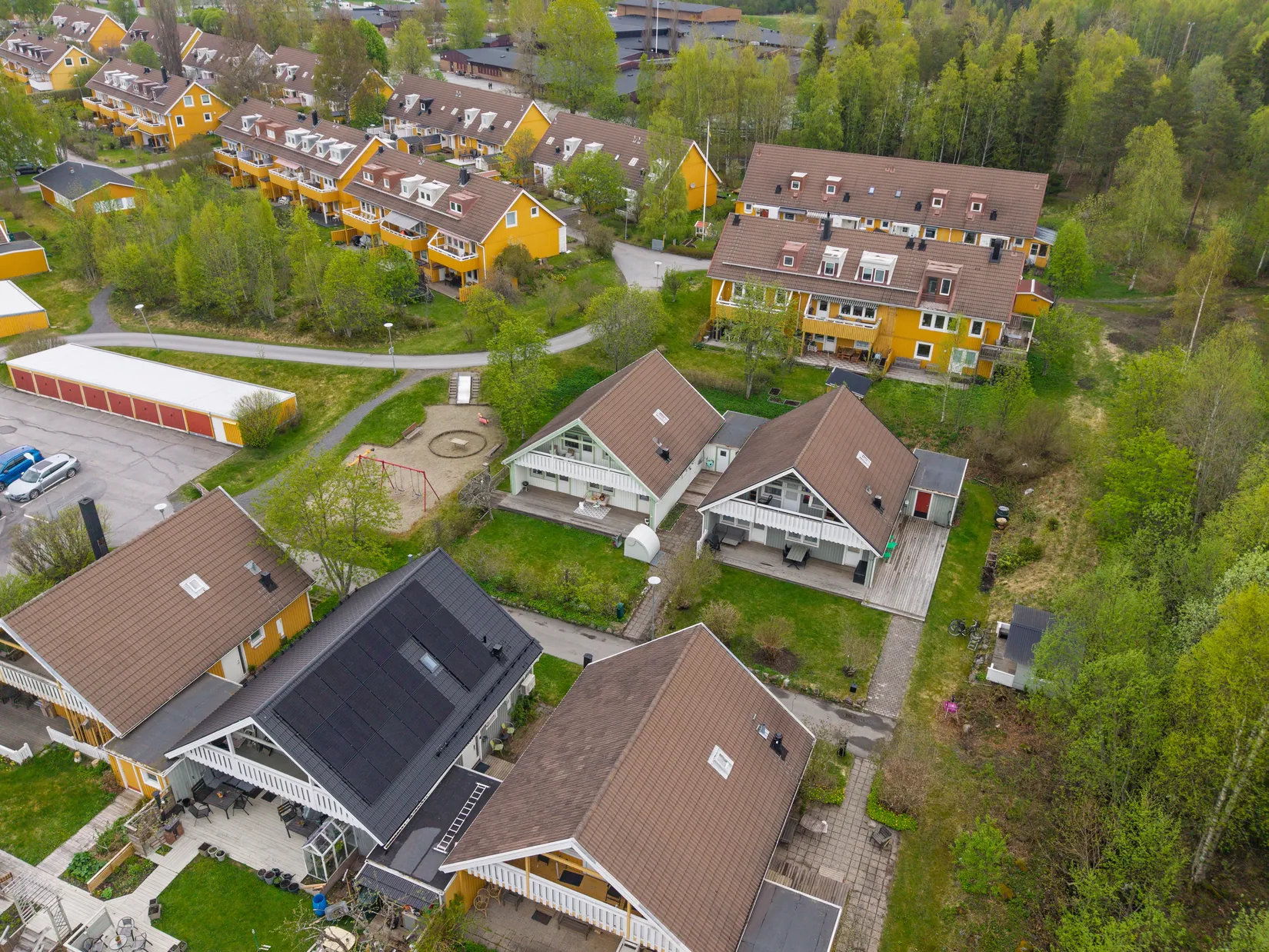 Villa, Radhus, Marmorvägen 129, Carlshöjd, Umeå