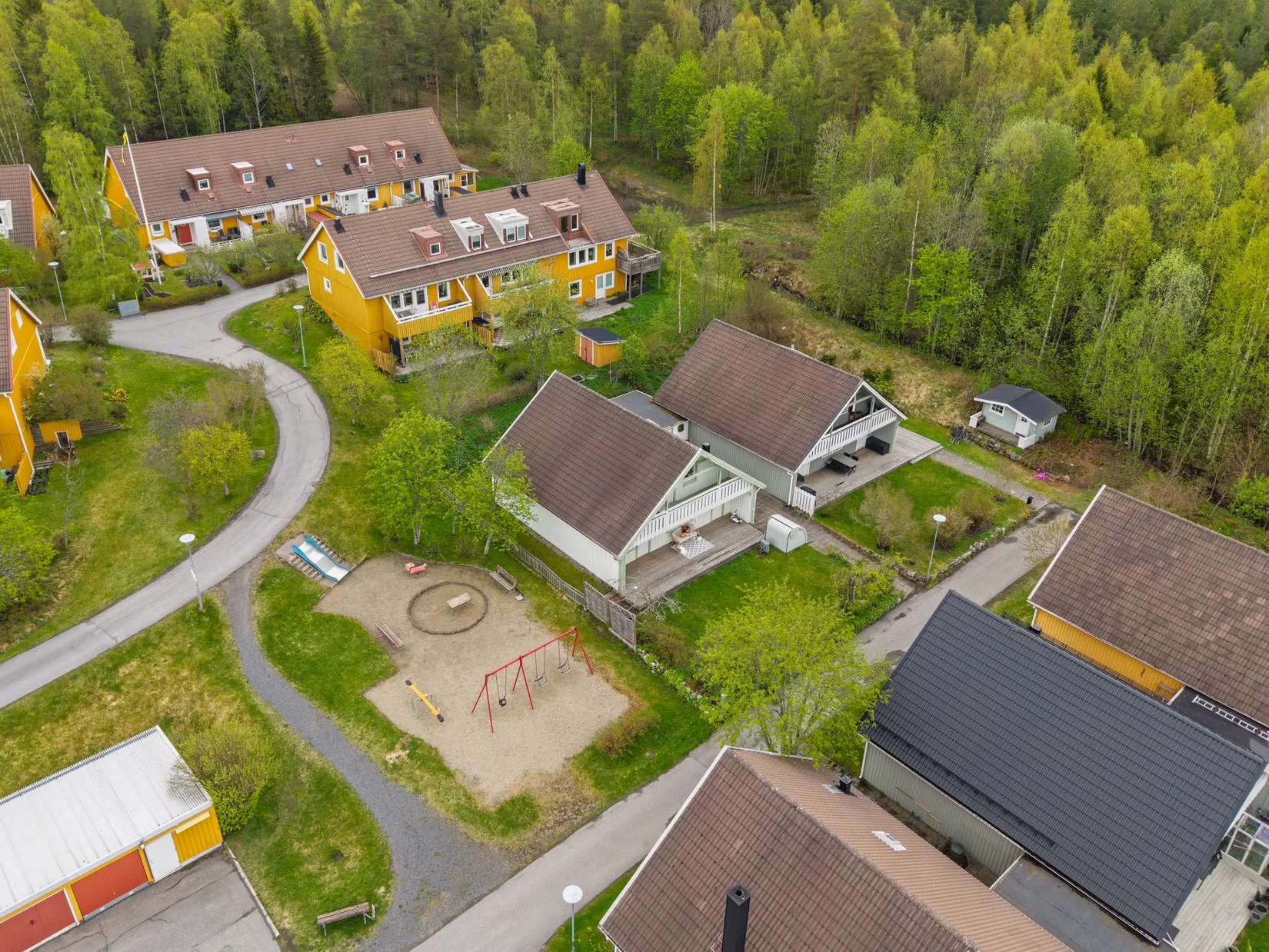 Villa, Radhus, Marmorvägen 129, Carlshöjd, Umeå