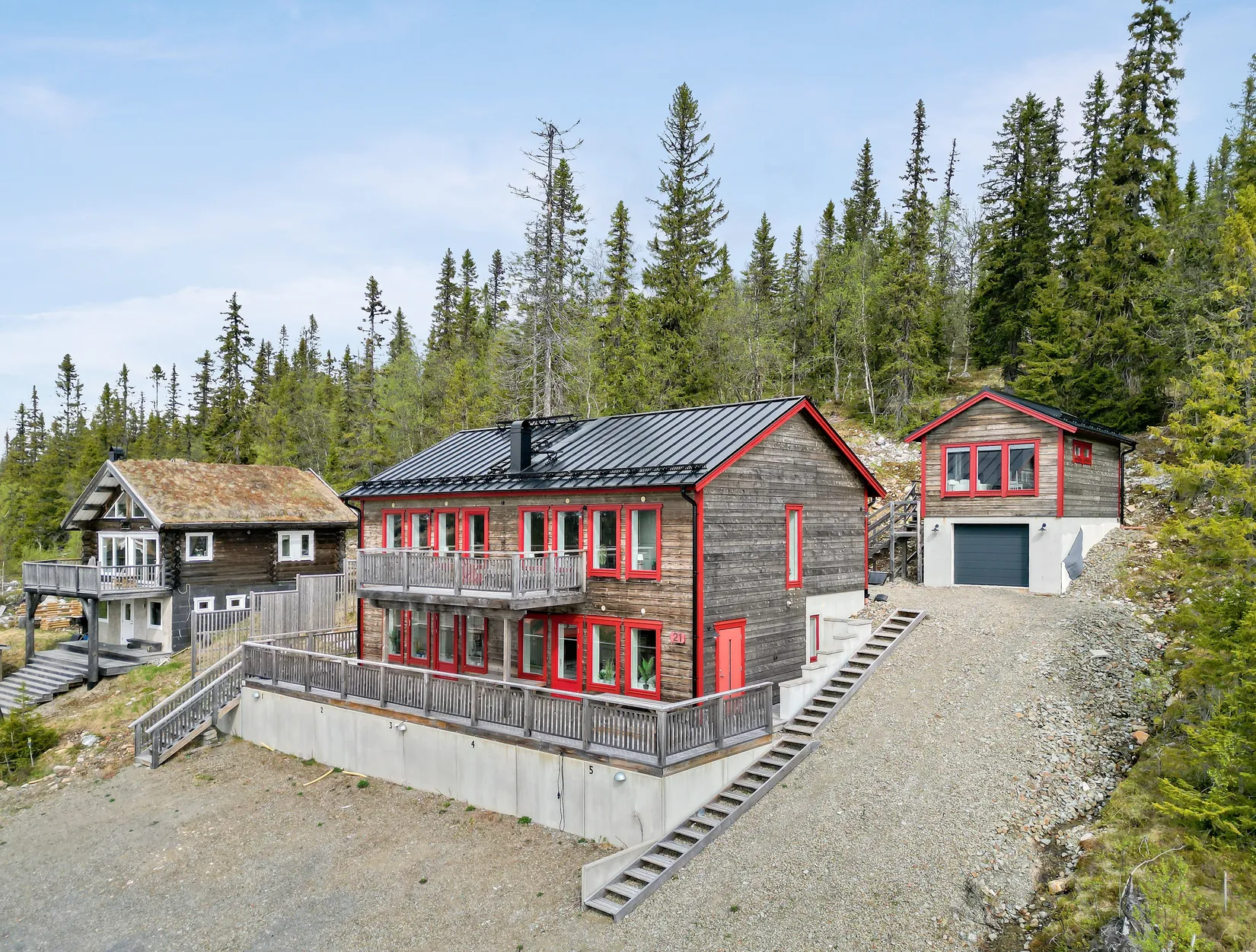 Villa, Vemdalsskalet Lindgrens väg 21, Vemdalsskalet, Härjedalen