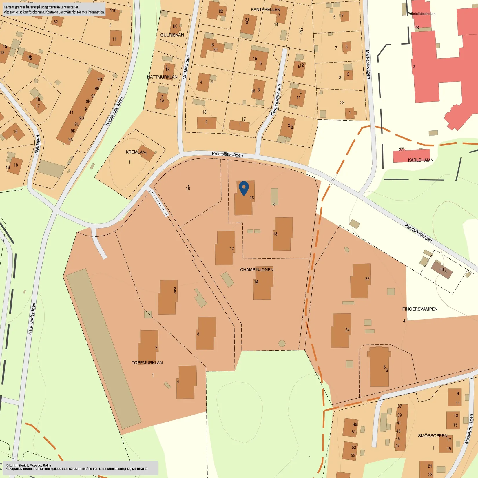 Bostadsrätt, Prästslättsvägen 16, Prästslätten, Karlshamn