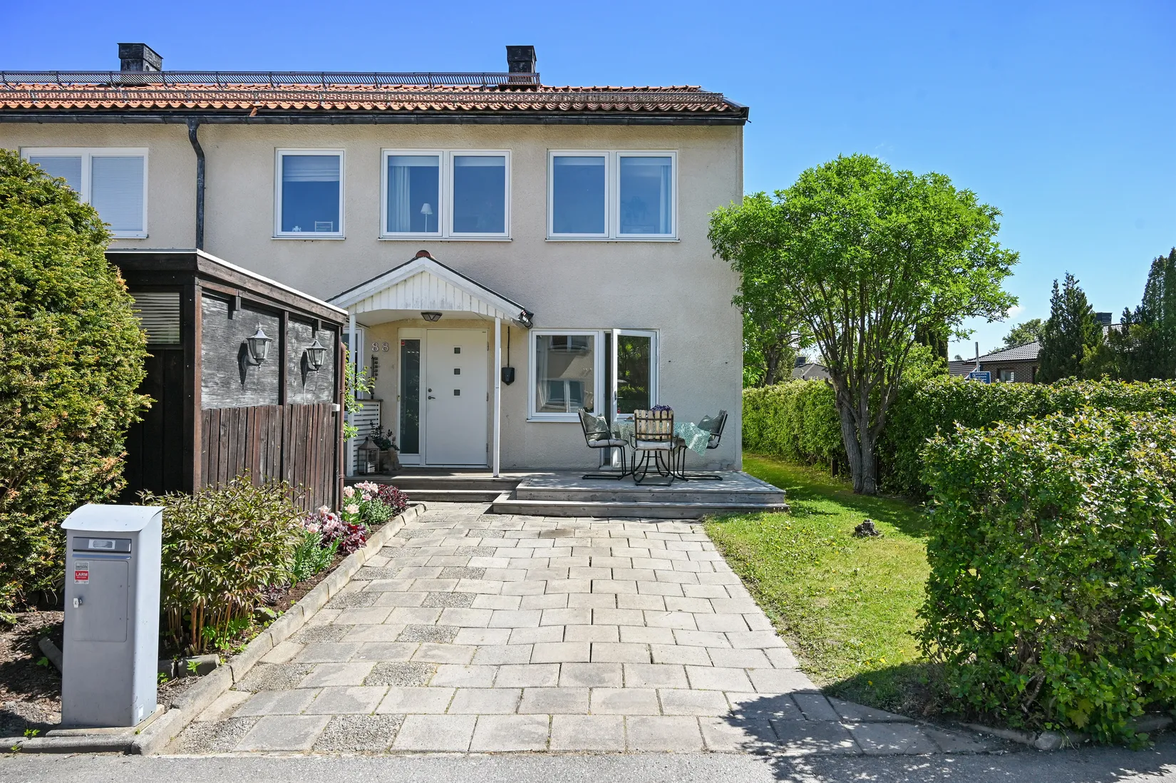 Radhus, Gränsvägen 88, Solhem, Stockholm