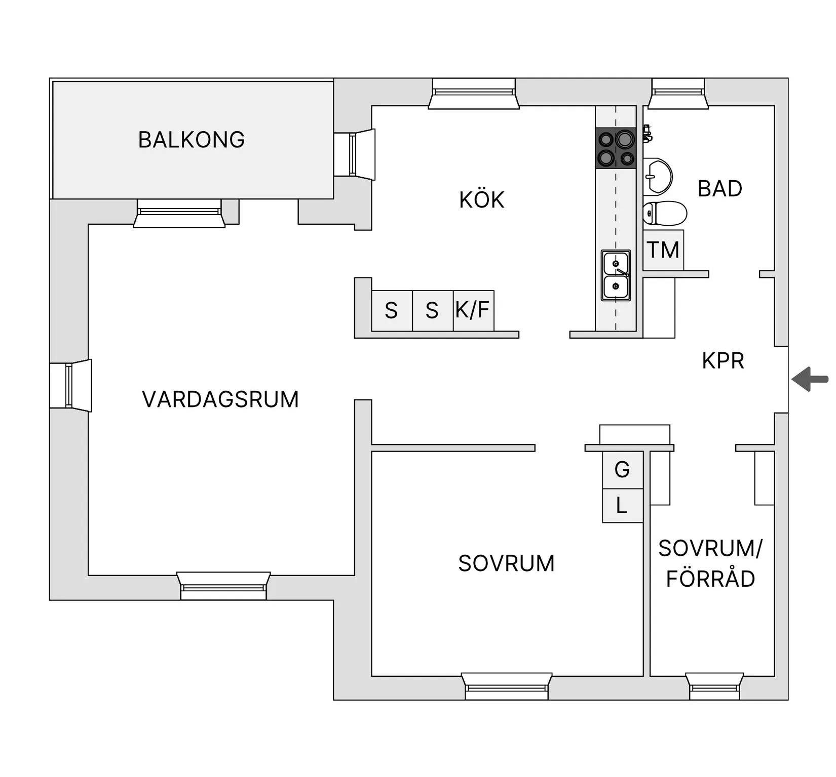 Bostadsrätt, Stenhagsvägen 142, Stenhagen, Uppsala