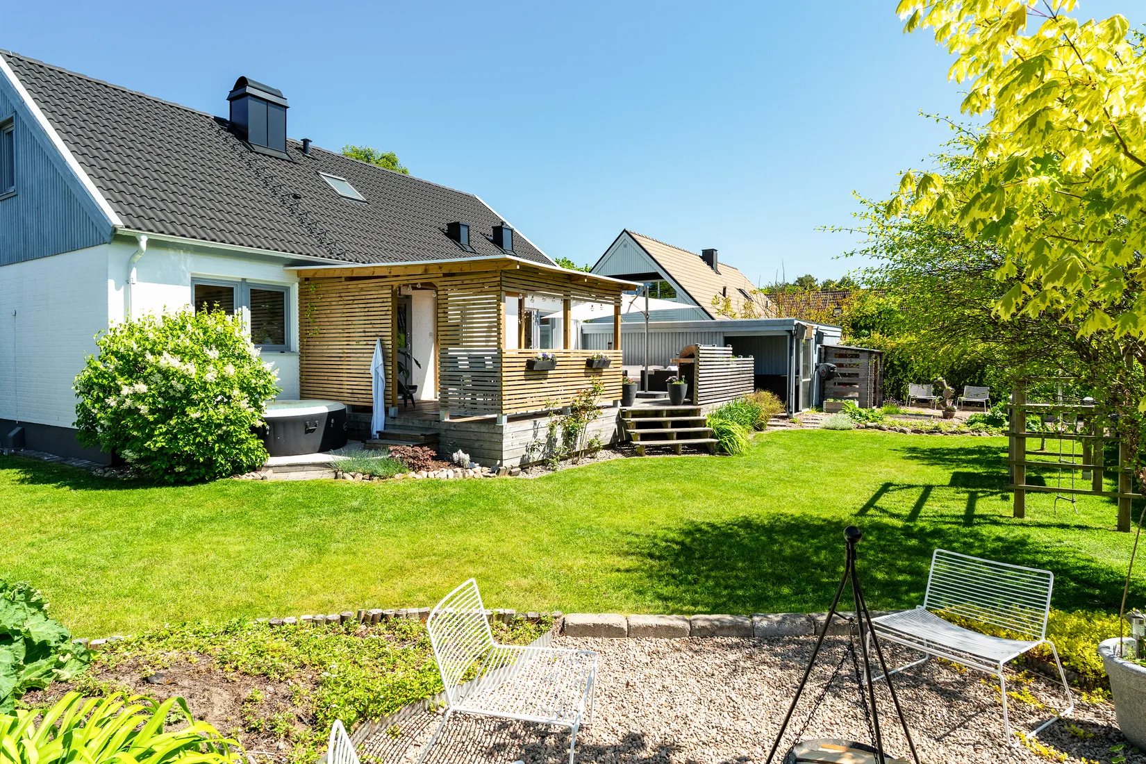 Villa, Skiftesgatan 5, Södra Utmarken, Ängelholm