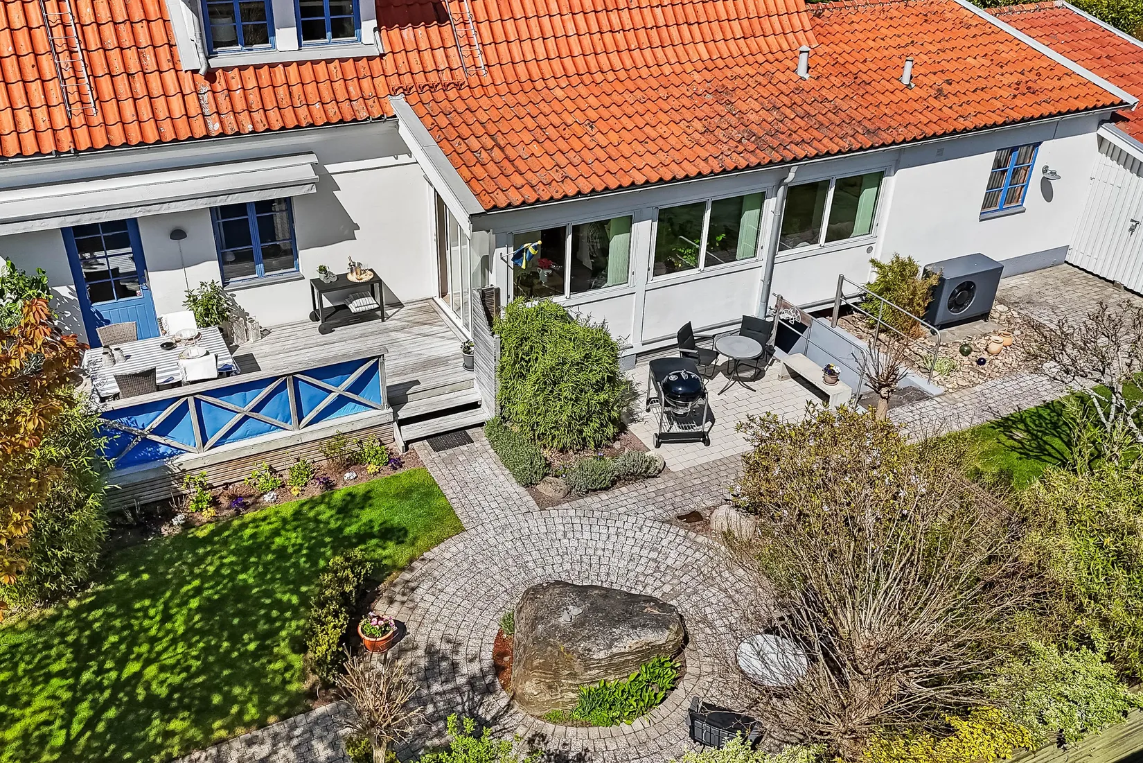 Villa, Skepparens väg 9, Björkhagen, Ängelholm