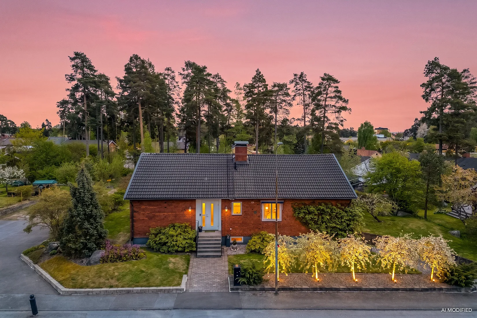 Villa, Schenströmsgatan 10, Stigarna, Köping