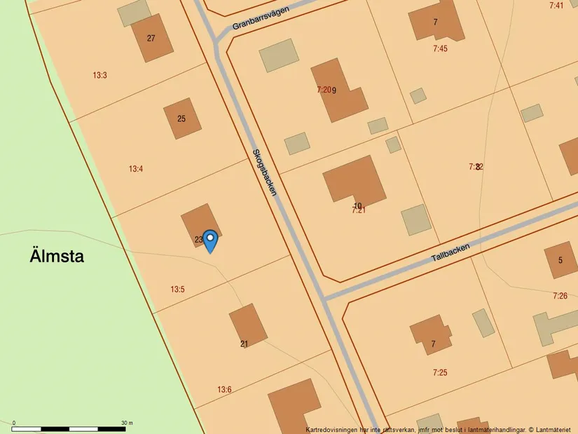 Villa, Skogsbacken 23, Älmsta, Norrtälje