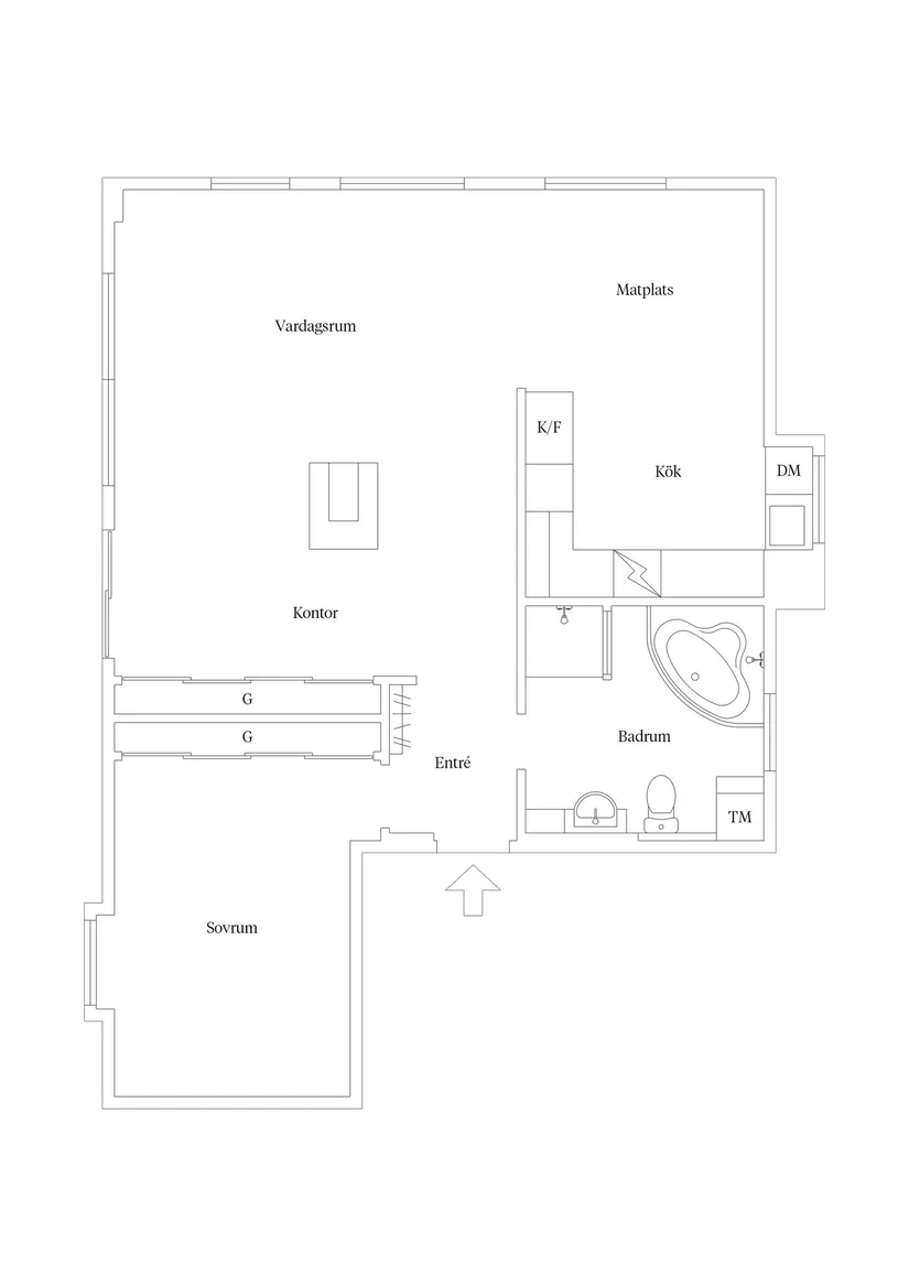 Bostadsrätt, Tallundsgatan 4, Visby, Gotland