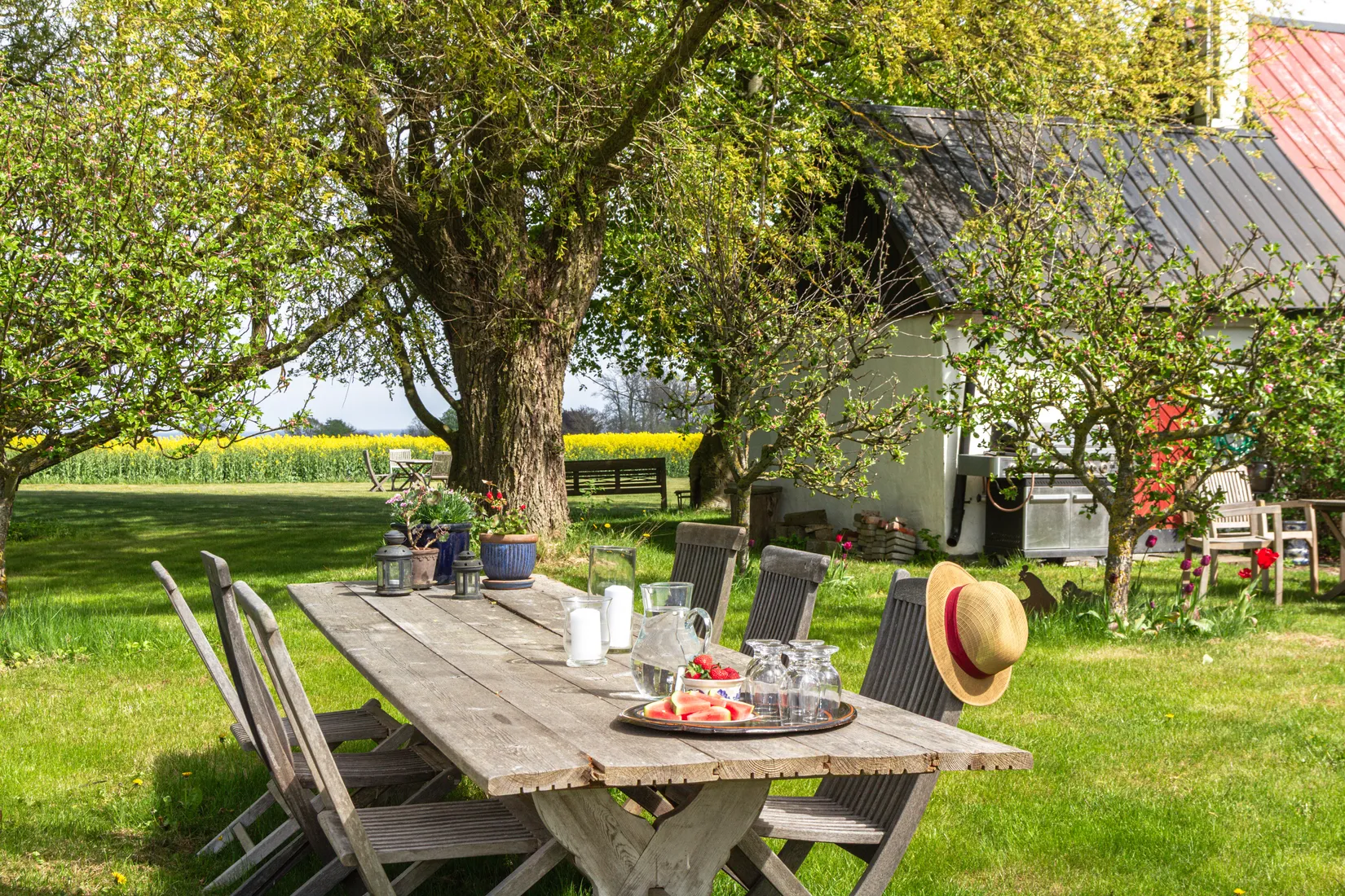 Villa, Gård/Skog, Sjöbacka B&B / Gislövsdalsvägen 66, Skillinge, Simrishamn