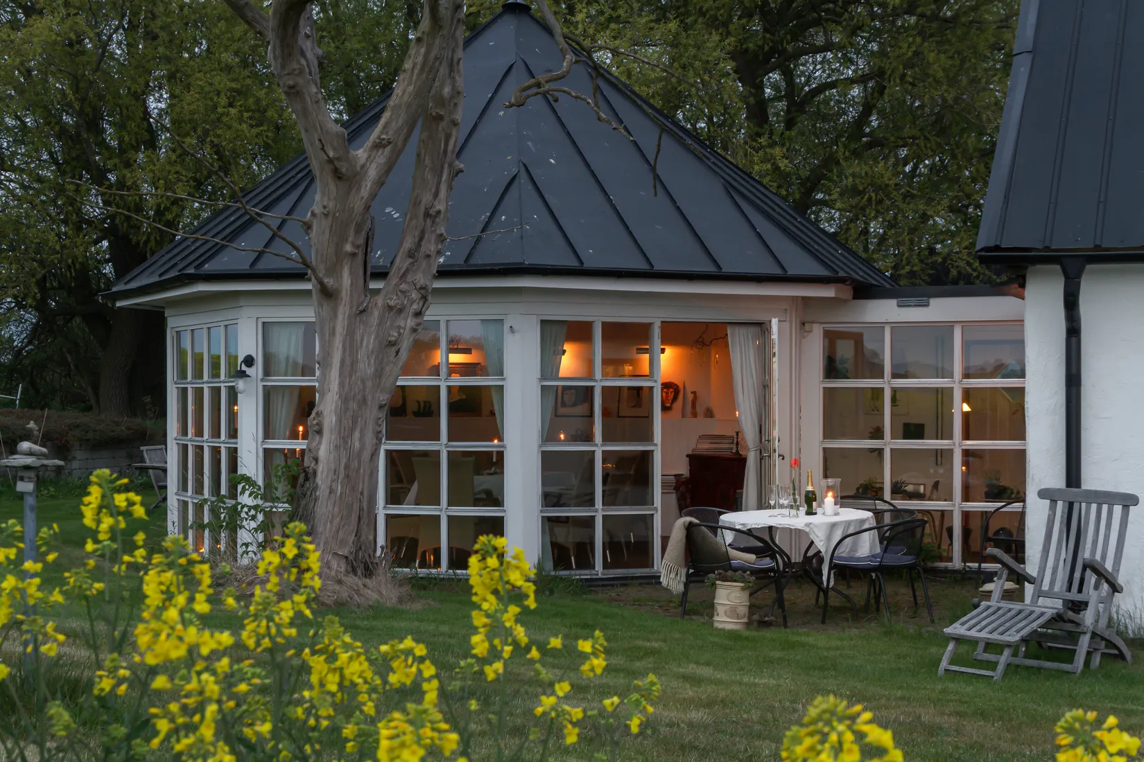 Villa, Gård/Skog, Sjöbacka B&B / Gislövsdalsvägen 66, Skillinge, Simrishamn