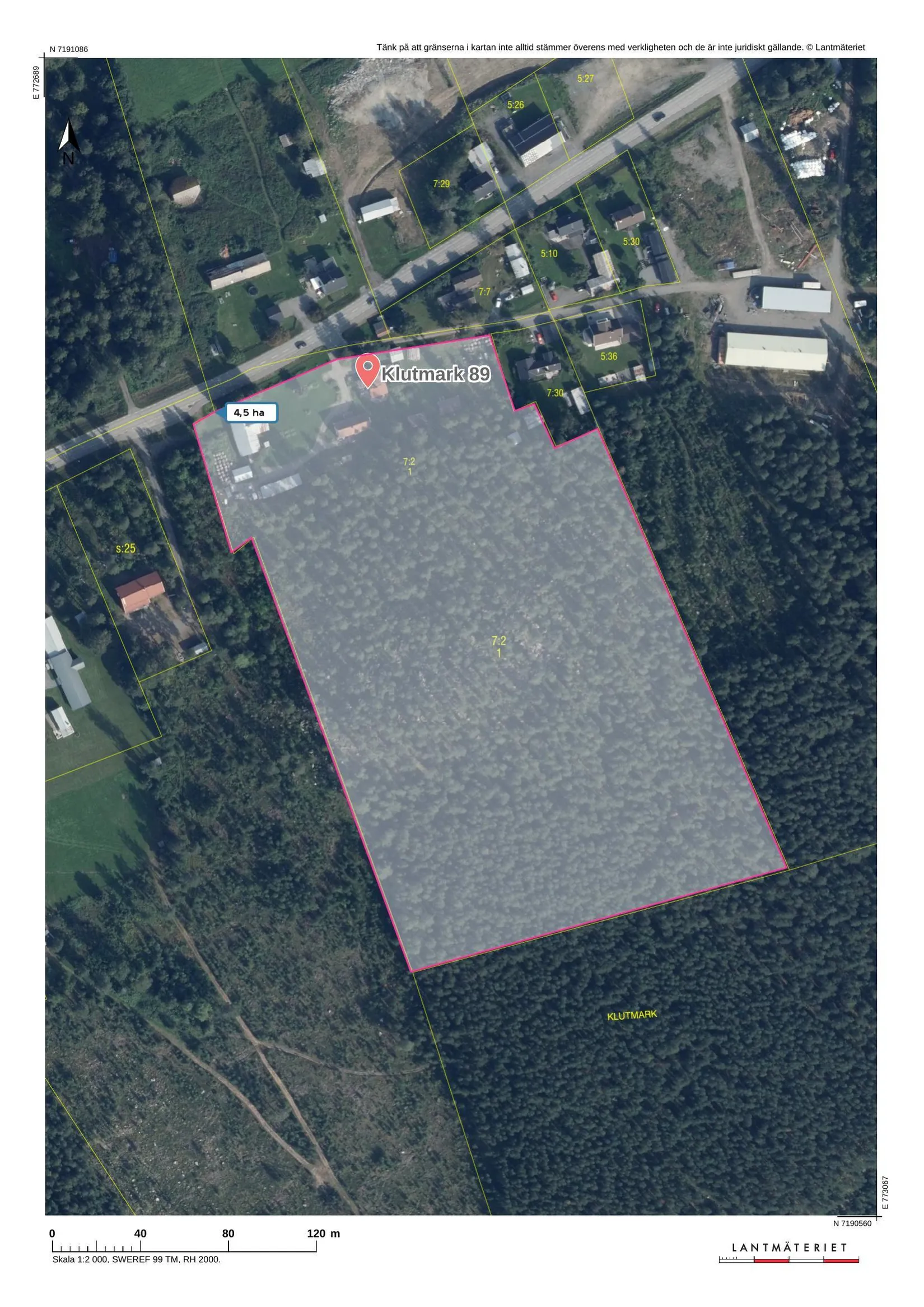 Gård/Skog, Klutmark 89 och Klutmark 91, Klutmark, Skellefteå