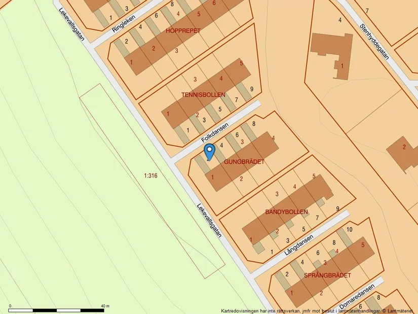 Villa, Radhus, Folkdansen 2, Toltorpsdalen, Mölndal