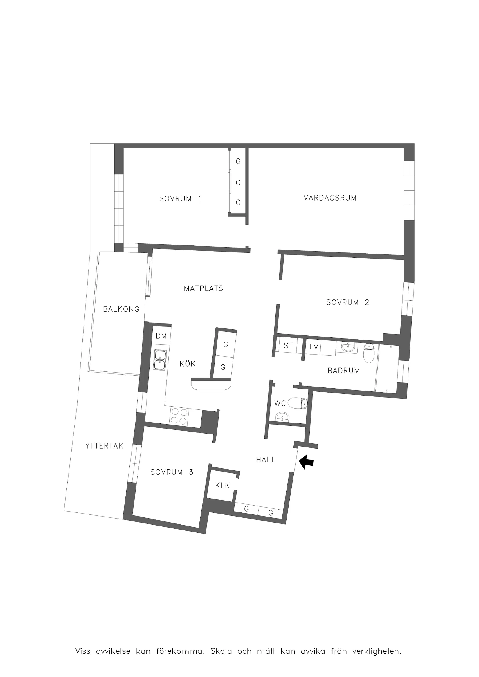Bostadsrätt, Starrängsringen 46, 5 tr, Starrängsringen, Stockholm