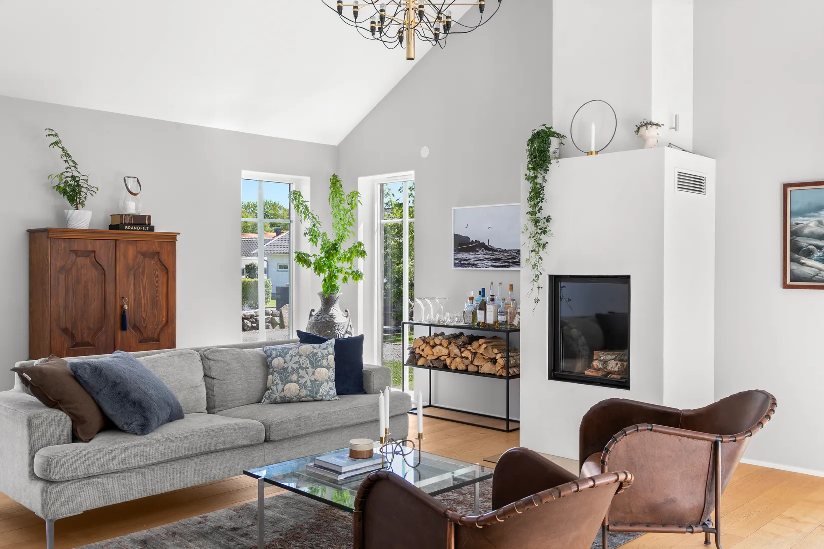 Villa, Nygrannes gata 2E, Träslöv, Varberg