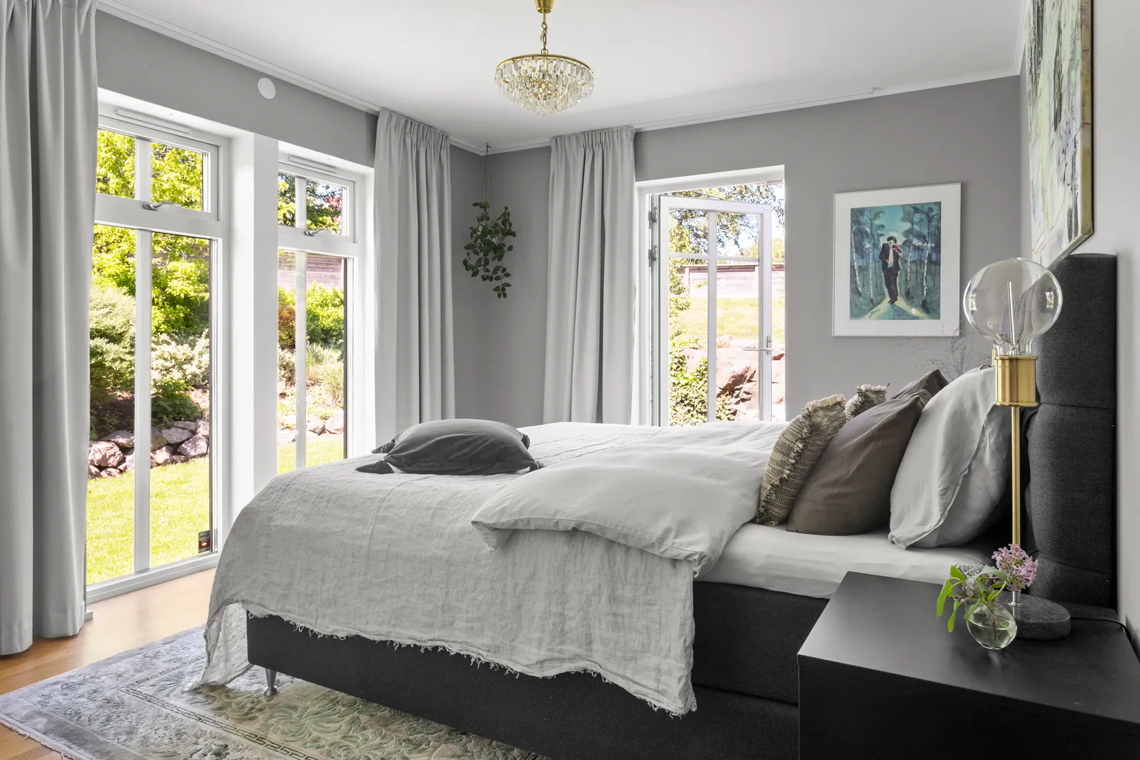 Villa, Nygrannes gata 2E, Träslöv, Varberg