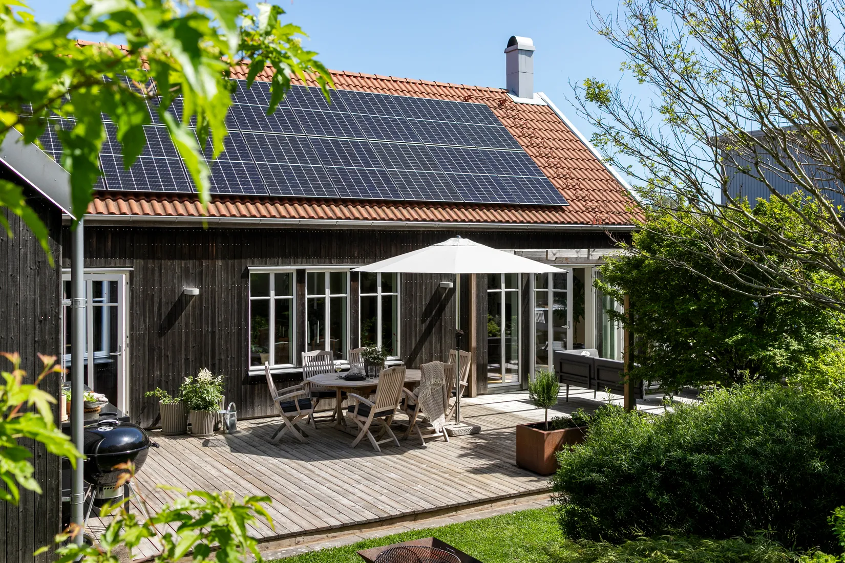 Villa, Nygrannes gata 2E, Träslöv, Varberg