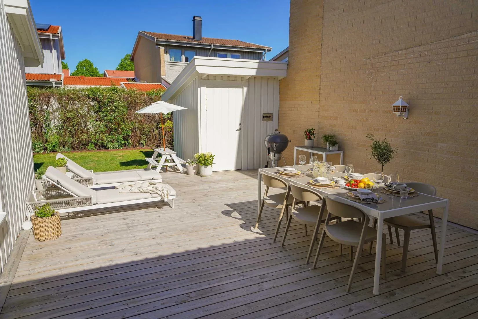 Radhus, Aron Skantz väg 14, Bergsgård, Halmstad