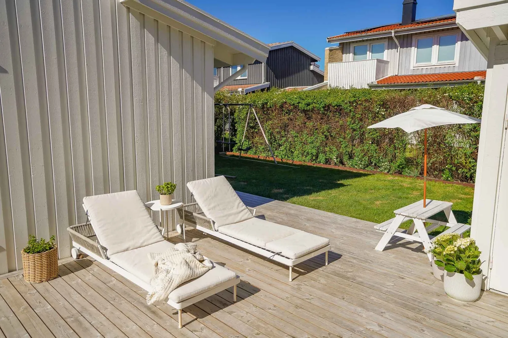 Radhus, Aron Skantz väg 14, Bergsgård, Halmstad