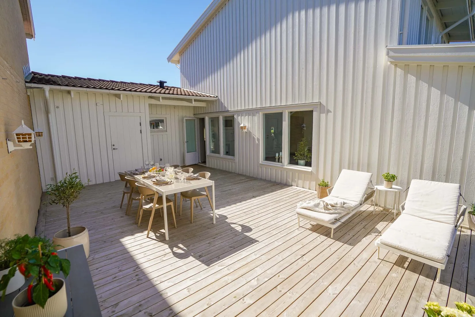 Radhus, Aron Skantz väg 14, Bergsgård, Halmstad