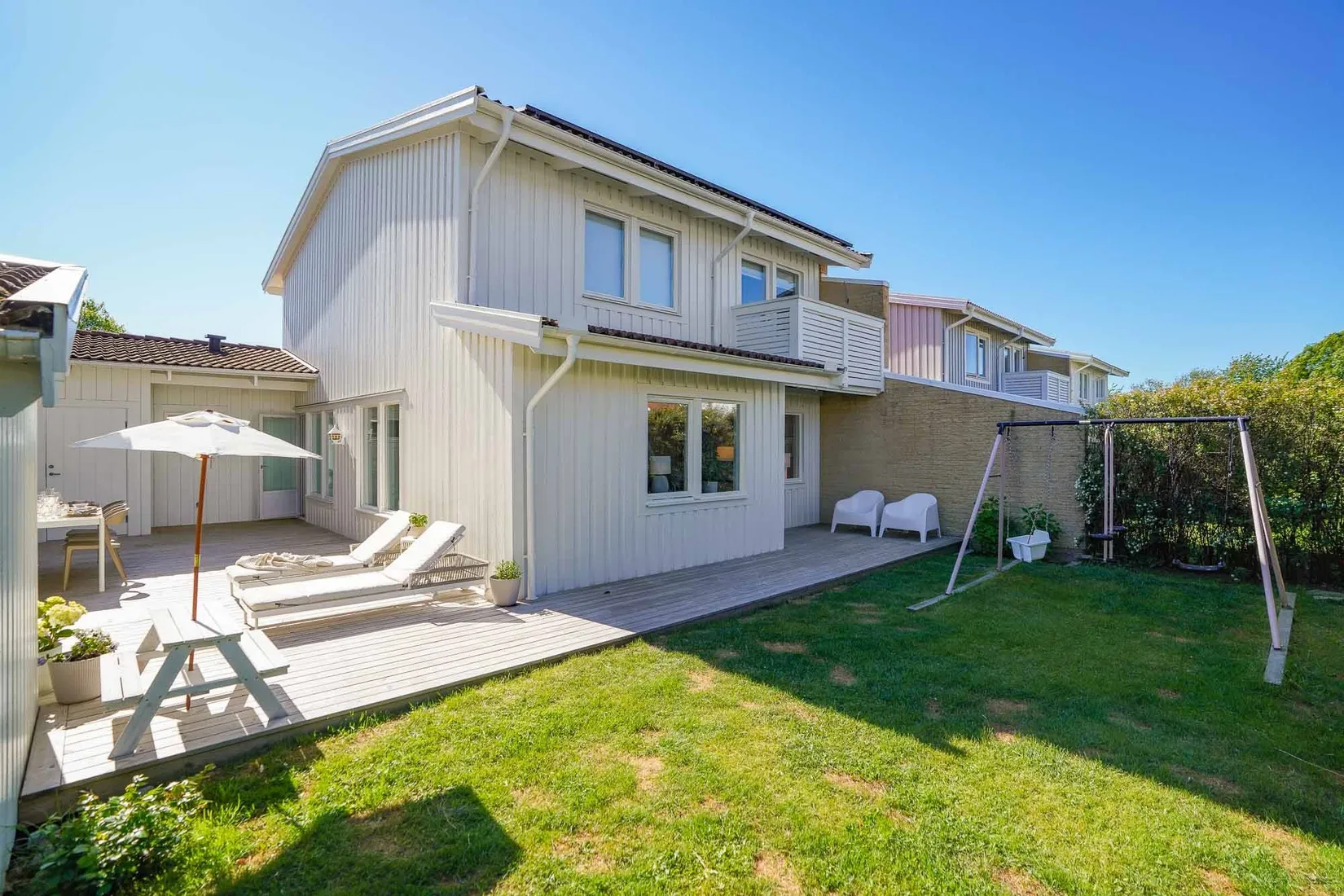 Radhus, Aron Skantz väg 14, Bergsgård, Halmstad