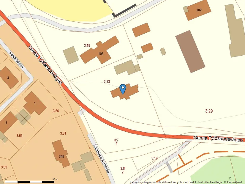 Villa, Gamla Tylösandsvägen 104, Söndrum, Halmstad