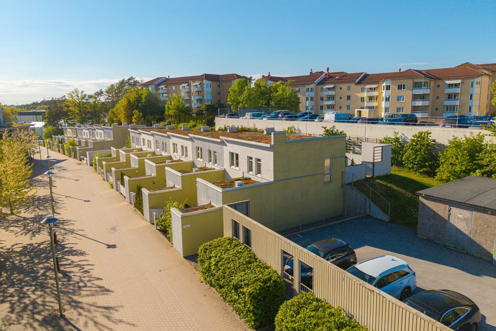 Radhus, Ryttmästarvägen 2, Rissne, Sundbyberg