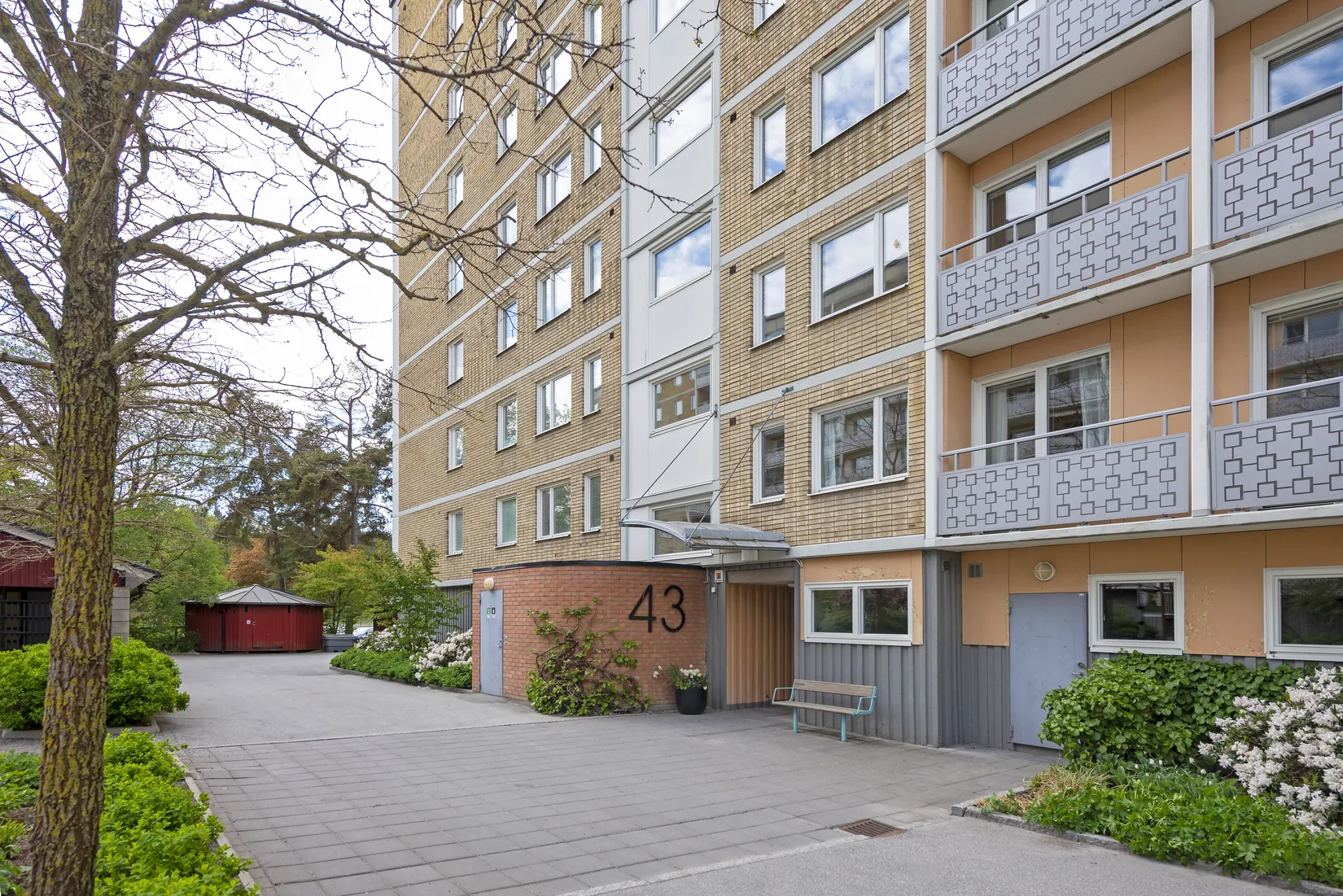 Bostadsrätt, Oxelvägen 43, Älta, Nacka