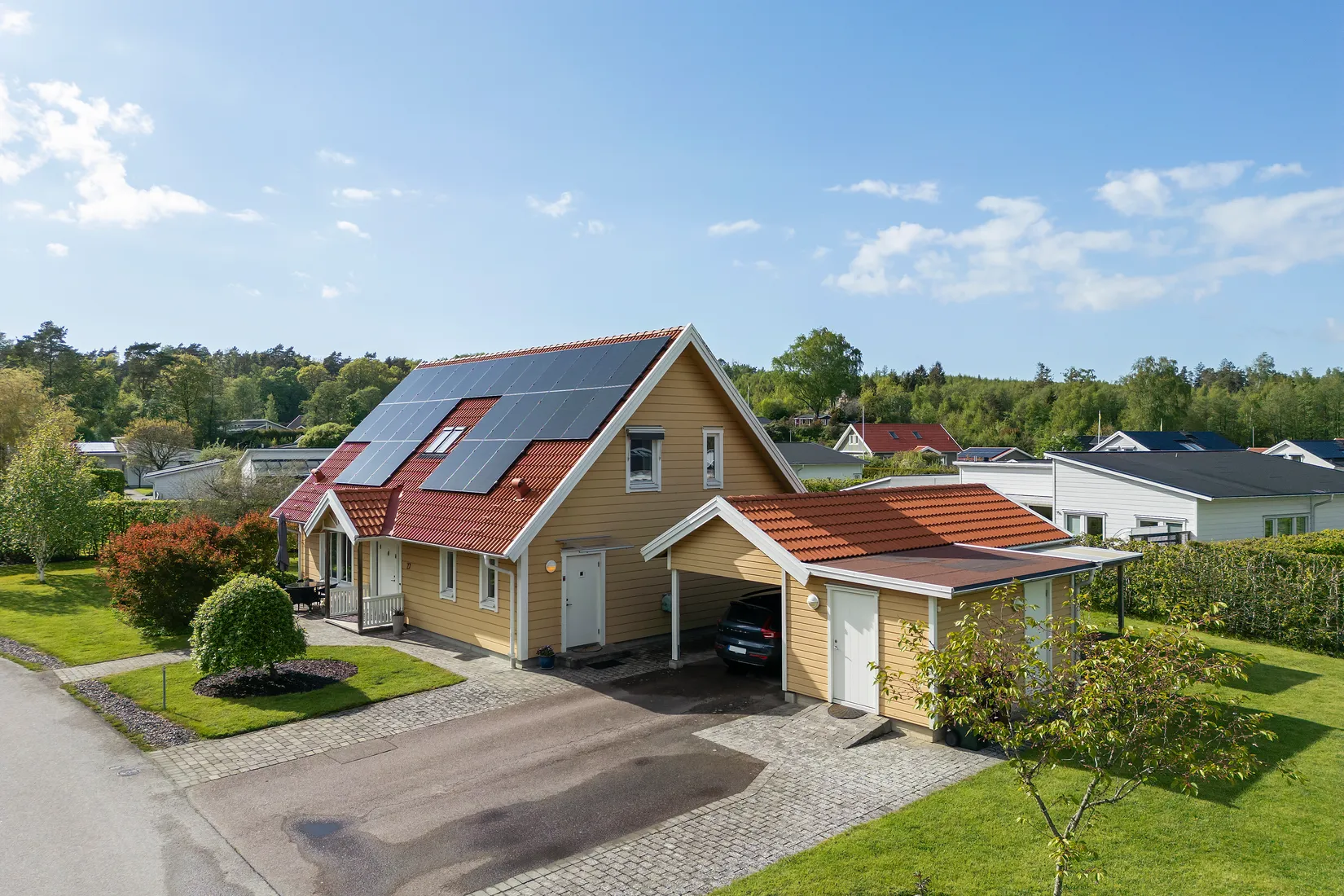 Villa, Walls väg 27, Forsbäck, Kungsbacka