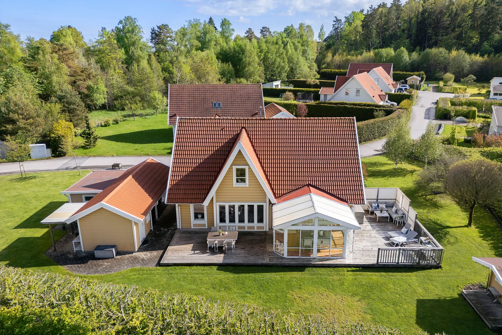 Villa, Walls väg 27, Forsbäck, Kungsbacka