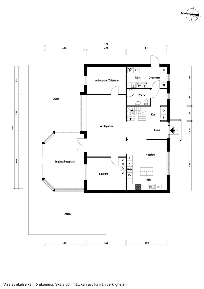 Villa, Walls väg 27, Forsbäck, Kungsbacka