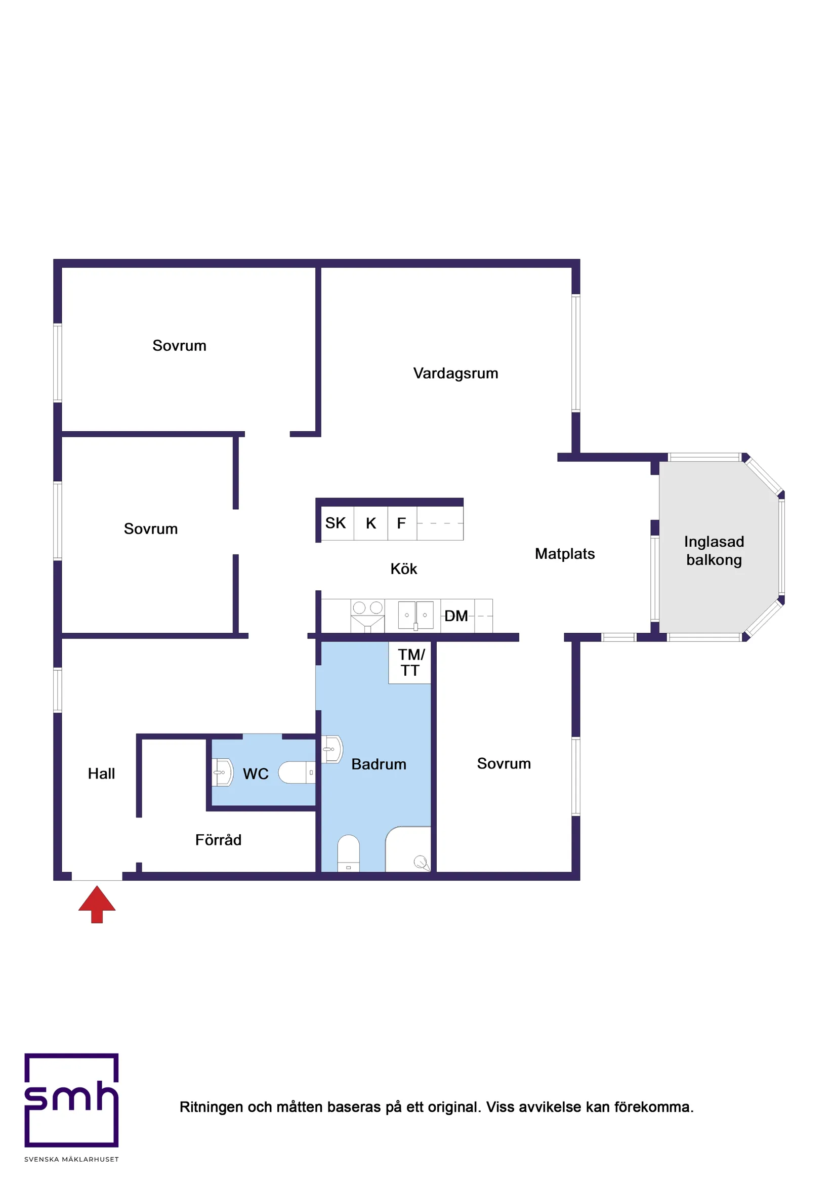Bostadsrätt, Runstensvägen 21, Centrala Haninge, Haninge