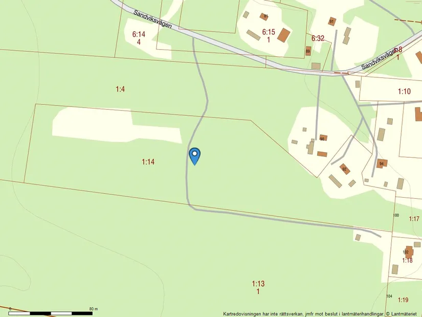 Gård/Skog, Sandviksvägen 92, Kalix
